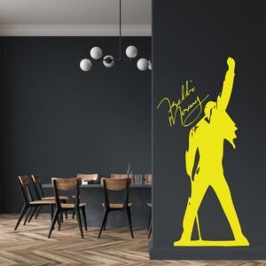 Falmatrica GLIX - Freddie Mercury Sárga 30x15 cm