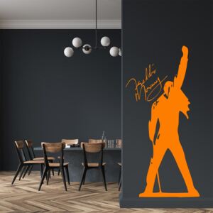 Falmatrica GLIX - Freddie Mercury Narancssárga 60x30 cm