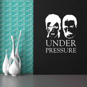 Falmatrica GLIX - Queen & David Bowie - Under Pressure Fehér 60x50 cm
