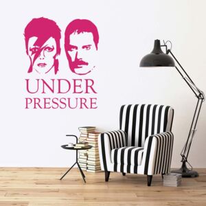 Falmatrica GLIX - Queen & David Bowie - Under Pressure Rózsaszín 60x50 cm