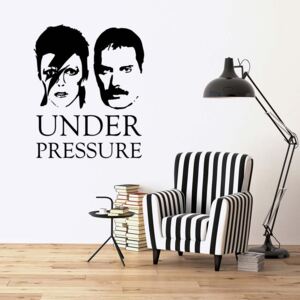 Falmatrica GLIX - Queen & David Bowie - Under Pressure Fekete 60x50 cm