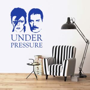 Falmatrica GLIX - Queen & David Bowie - Under Pressure Kék 60x50 cm