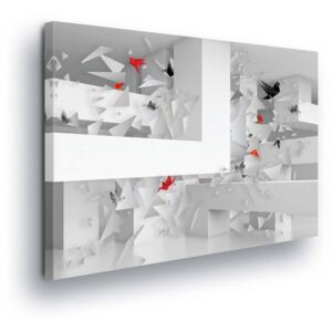 Vászonkép GLIX - Modern Design in Triangular Belief 80x60 cm