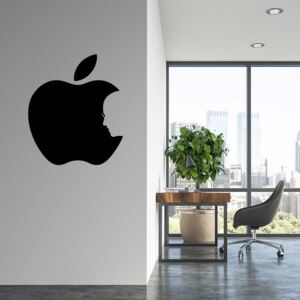 Falmatrica GLIX - Apple Jobs Fekete 60x50 cm