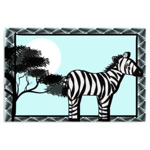 Kép CARO - Zebra 5 100x70 cm