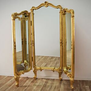 Dona tükrös paraván arany 160x175 cm