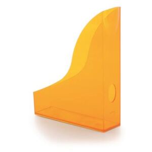 Iratpapucs, műanyag, 73 mm, DURABLE, Basic, áttetsző narancssárga (DB1701711009)