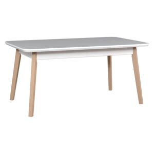 MEBLINE Asztal OSLO 7 80x140/180cm természetes furnér