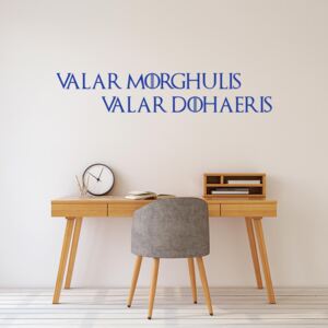 Falmatrica GLIX - Game of Thrones Valar Morghulis Kék 60x10 cm