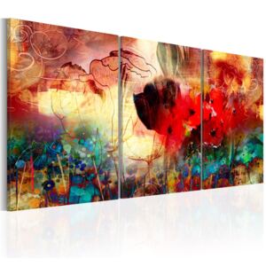 Vászonkép Bimago - Garden of Colours 120x60 cm