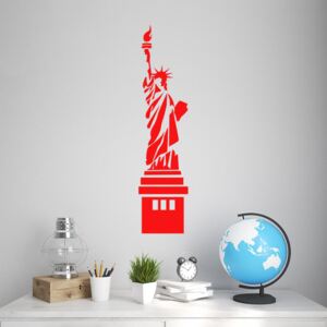 Falmatrica GLIX - Statue of Liberty Piros 40x10 cm