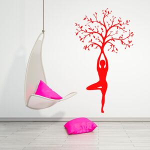 Falmatrica GLIX - Yoga tree Piros 55x30 cm
