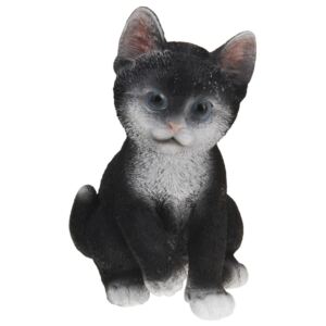 Koopman Kerti dekoráció Macska, fekete