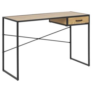 Písací stôl SEAFORD 110 cm, prírodná