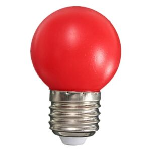 Mentavill Színes LED lámpa E27 (1W/200°) Kisgömb - piros
