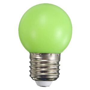 Mentavill Színes LED lámpa E27 (1W/200°) Kisgömb - zöld