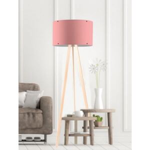 Simple világos rózsaszín állólámpa