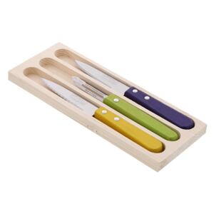 Vegetable 2 darab rozsdamentes kés és 1 zöldséghámzó ajándékcsomagolásban - Jean Dubost