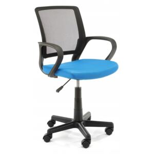 FD-6 Irodai szék, 53x81-93x56,5, kék/fekete