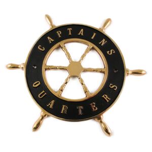 Captain quarters réz fali kormány
