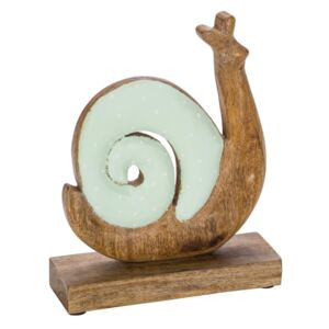 Snail fa húsvéti dekoráció zöld részletekkel - Ego Dekor