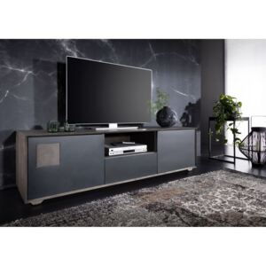 Massziv24 - TAMPERE TV stolík 50x180 cm, dub, dymová