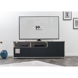 Massziv24 - TAMPERE TV stolík 60x180 cm, dub, svetlosivá