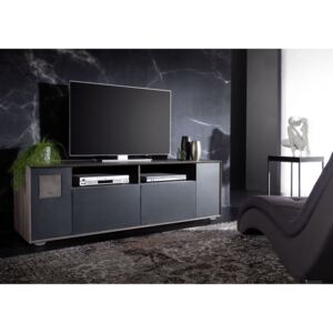 Massziv24 - TAMPERE TV stolík 58x180 cm, dub, dymová
