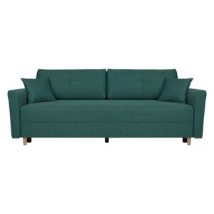 Háromszemélyes kanapé Aradena Lux 3DL (zöld)