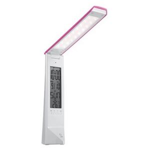 Panlux LED Multifunkciós szabályozható asztali lámpa DAISY LED/1,6W/USB fehér -rózsaszín PX0292
