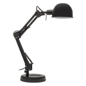 Kanlux Pixa asztali lámpa kapcsolóval, E14 izzóhoz, fekete