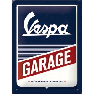 Nostalgic Art Fémtáblák: Vespa Garage - 20x15 cm