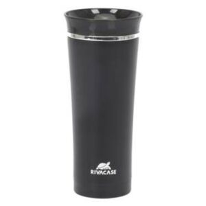 Termosz pohár, 0,5 l, belső filtertartóval, RIVACASE Garda, fekete (RKU90343B)