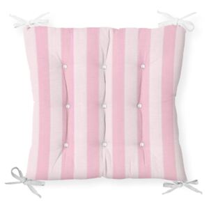 Cute Stripes pamut keverék székpárna, 40 x 40 cm - Minimalist Cushion Covers
