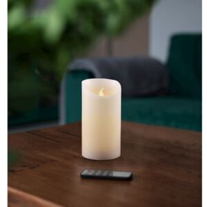 Subtle Love gyertya formájú LED lámpa távirányítóval, magasság 12,5 cm - DecoKing