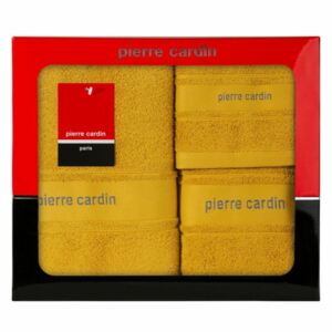 Nel Pierre Cardin 3db-os törölköző szett Mustársárga