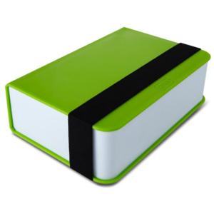 Book zöld tízórais doboz - Black + Blum