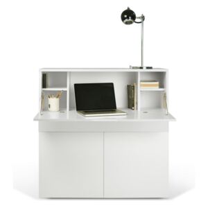 Focus fehér íróasztal, 110 x 109 cm - TemaHome