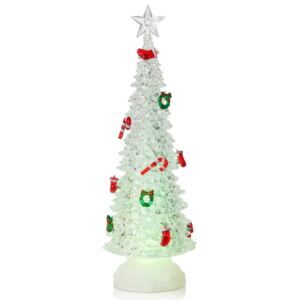 Markslöjd Markslöjd 705014 - LED Karácsonyi dekoráció HAGABERG 20xLED/0,5W/3xAAA ezüst ML0876