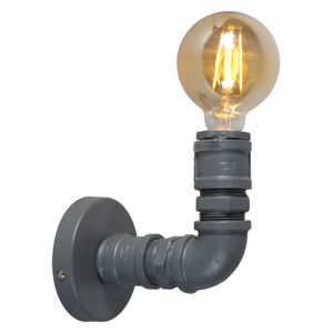 Ipari fali lámpa sötét szürke - vízvezeték-szerelő 1