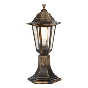 Kültéri lámpa antik sárgaréz IP44 - New Haven