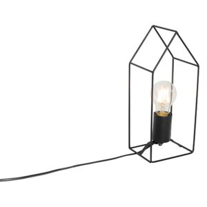 Ipari asztali lámpa fekete - Hiso