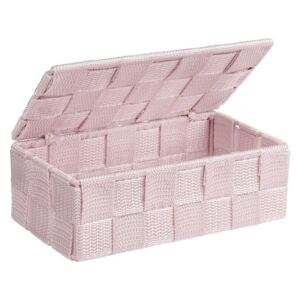 Adria Mini With Lid rózsaszín fürdőszobai rendszerező - Wenko