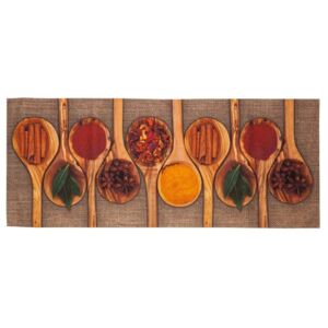 Spices fokozottan ellenálló konyhai szőnyeg, 60 x 150 cm - Floorita