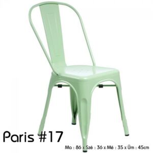 Paris 17 szék zöld
