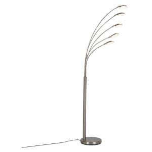 Állólámpa acél LED-del érintőképernyővel - Hatvanas évek Trento