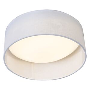 Mennyezeti lámpa, fehér, 28 cm, LED-del - Drum Combi