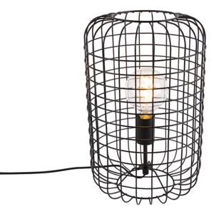 Ipari asztali lámpa, fekete, 40 cm - Bliss Vefa