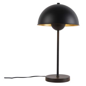 Retro asztali lámpa fekete arannyal - Magnax