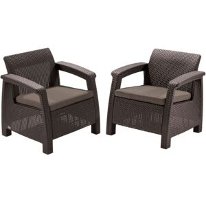 CORFU DUO szett - barna/szürke